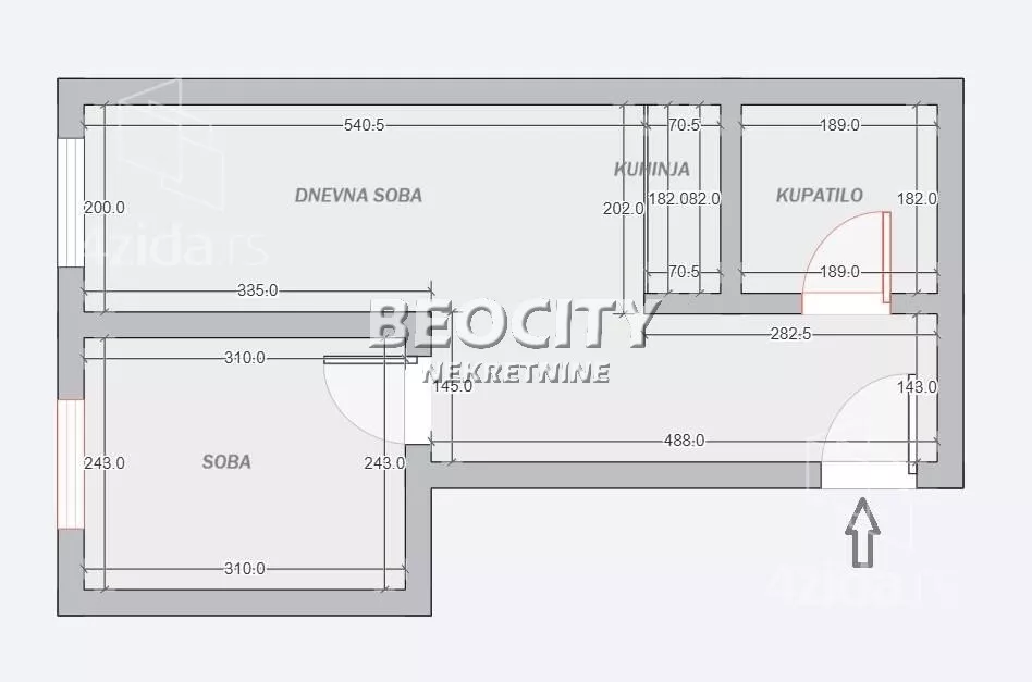 Dvosoban stan | 4zida