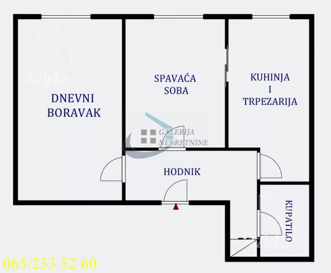 Dvosoban stan | 4zida