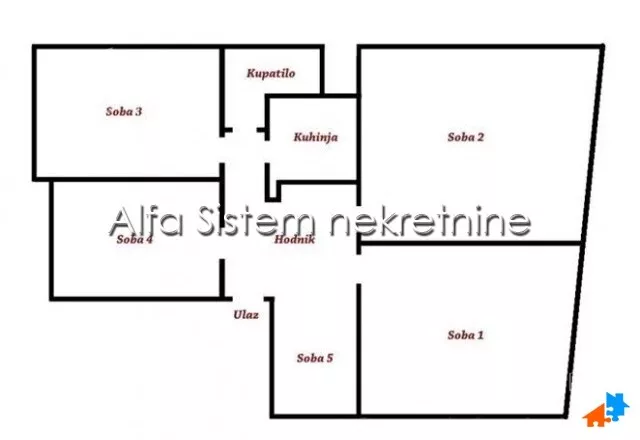 Četvoroiposoban stan | 4zida