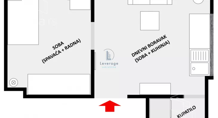 Jednoiposoban stan | 4zida