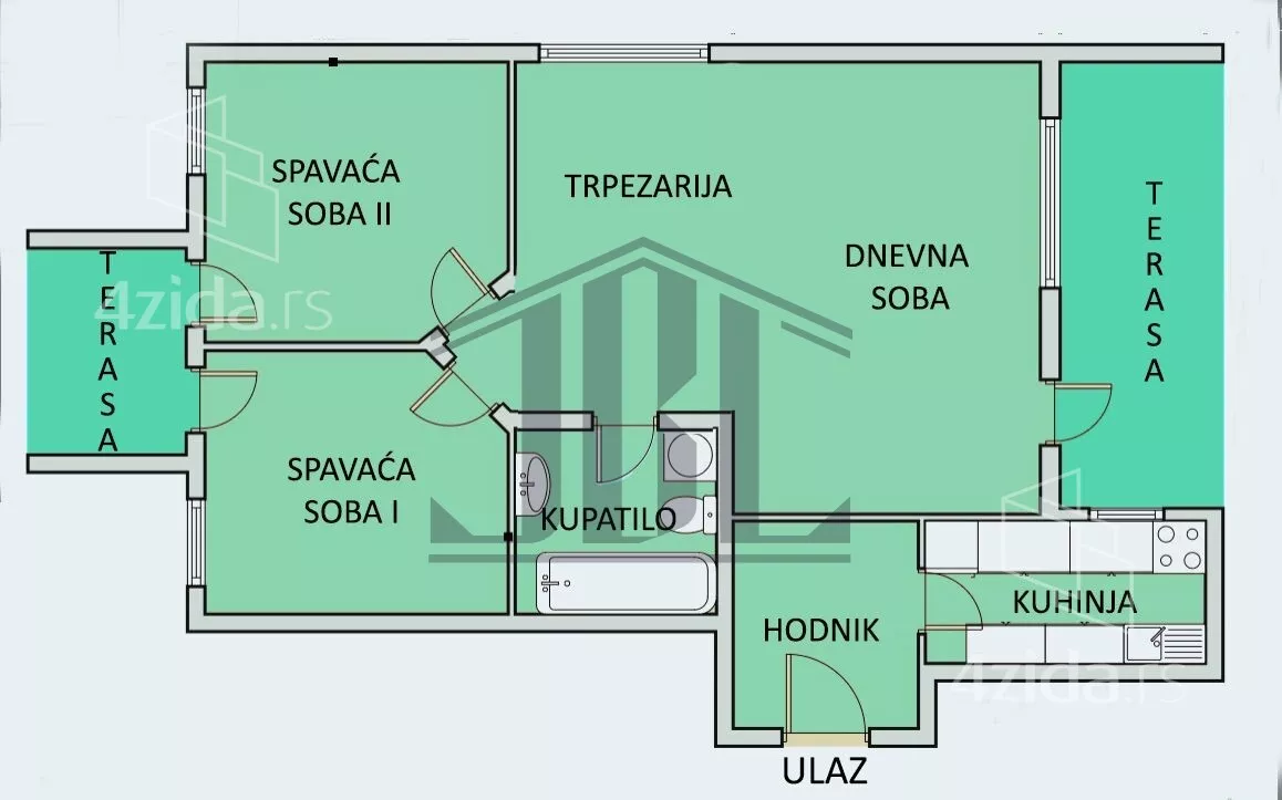 Dvoiposoban stan | 4zida