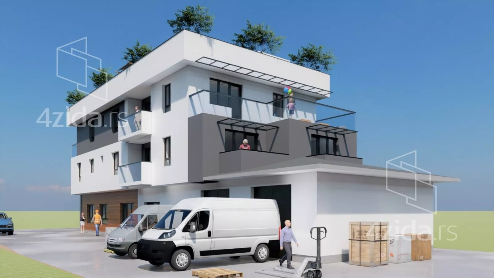 3-etažna kuća | 4zida