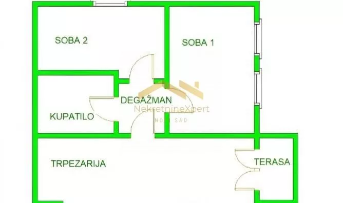 Trosoban stan | 4zida