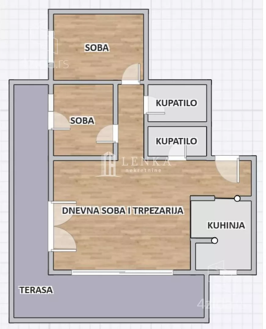 Trosoban stan | 4zida