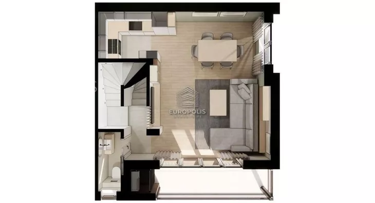 Četvoroiposoban stan | 4zida