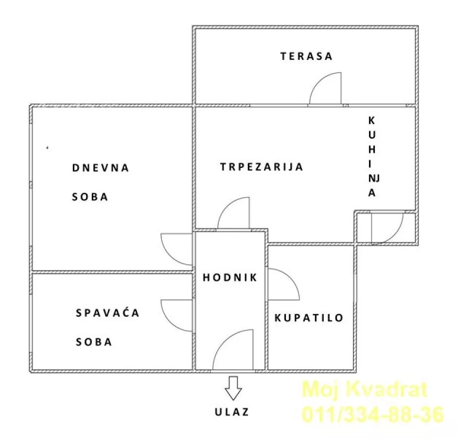 Dvosoban stan | 4zida