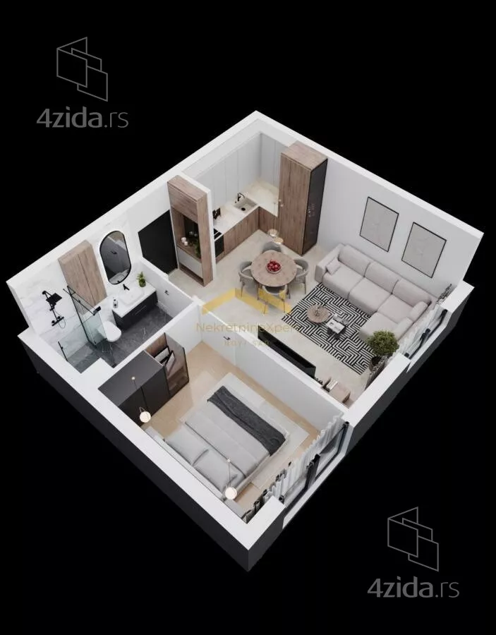 Dvosoban stan | 4zida