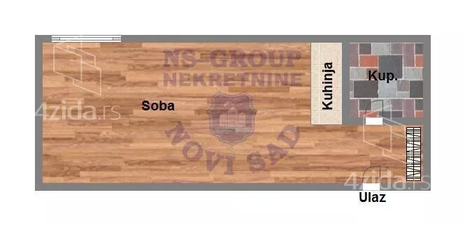 Garsonjera | 4zida