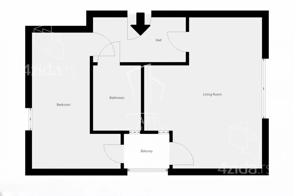 Dvosoban stan | 4zida
