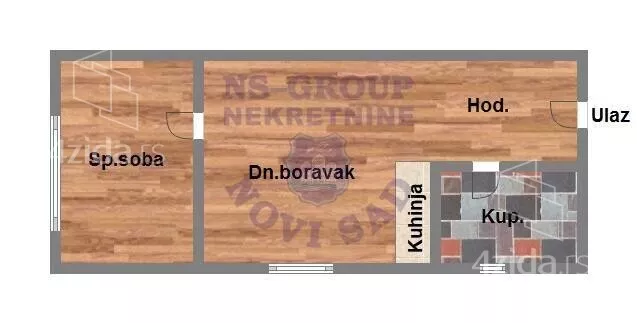 Jednoiposoban stan | 4zida
