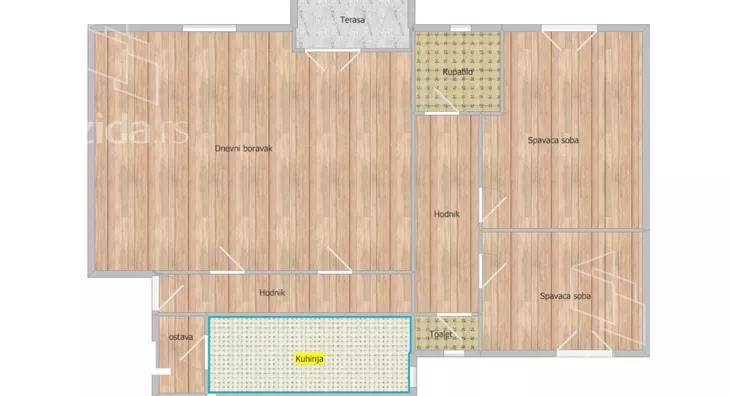 Dvoiposoban stan | 4zida