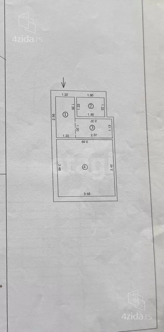 Jednosoban stan | 4zida