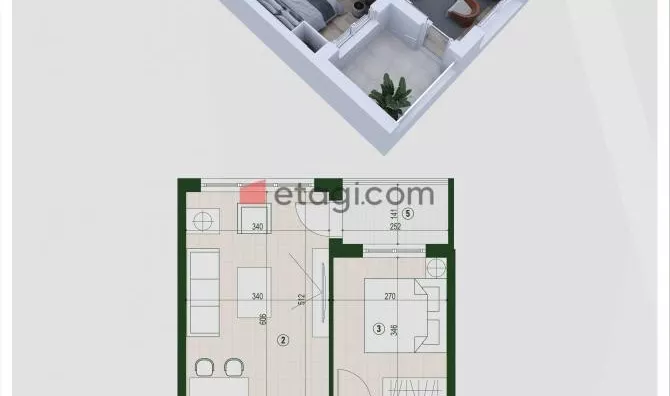 Dvosoban stan | 4zida