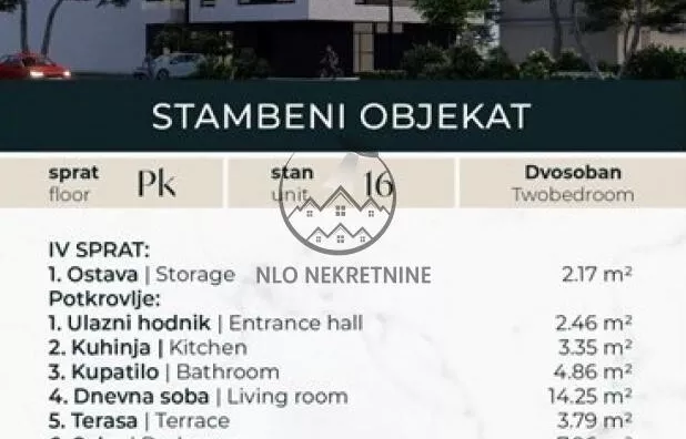 Dvosoban stan | 4zida