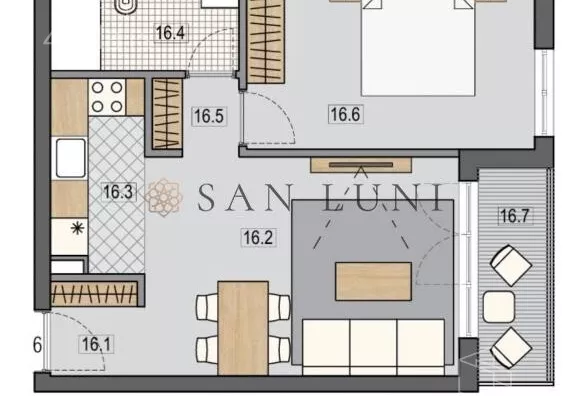 Dvosoban stan | 4zida