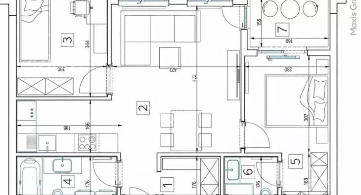 Trosoban stan | 4zida