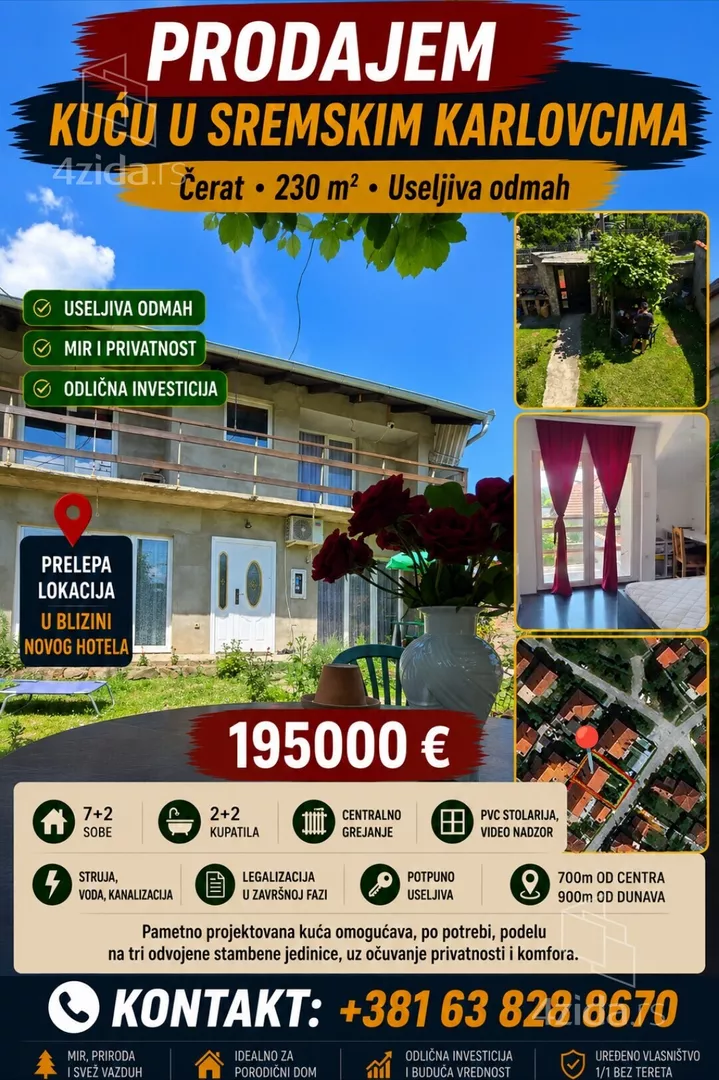 2-etažna kuća | 4zida