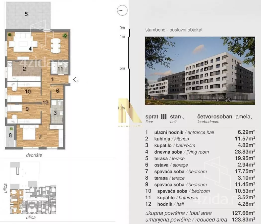 Četvorosoban stan | 4zida