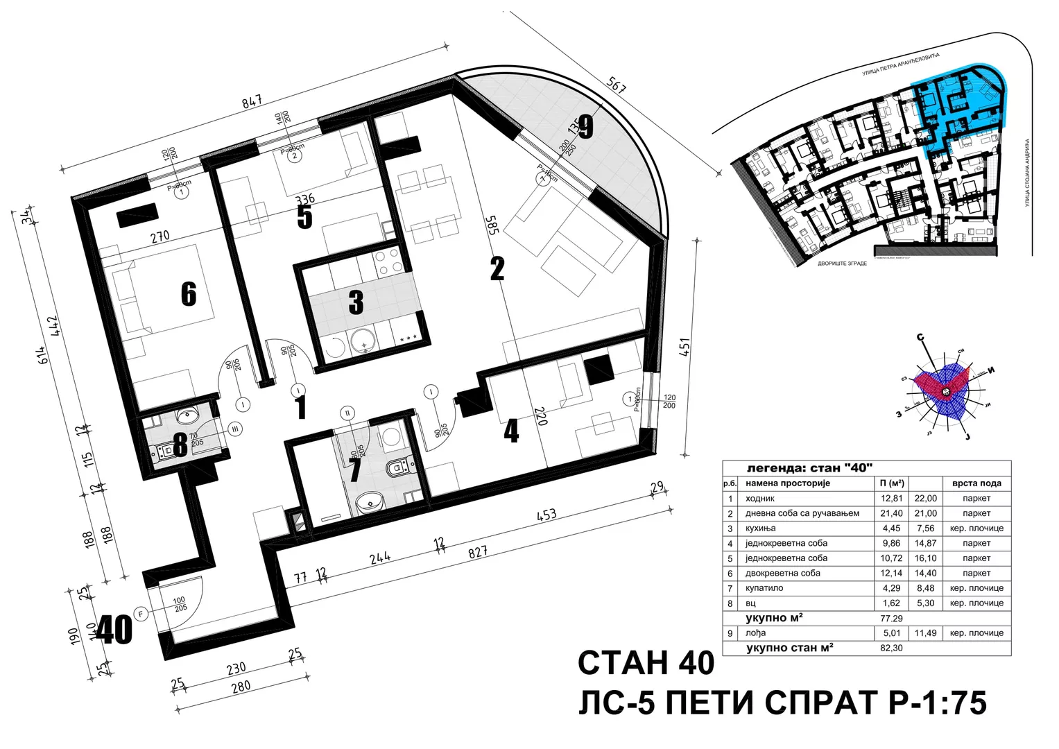Četvorosoban | 4zida