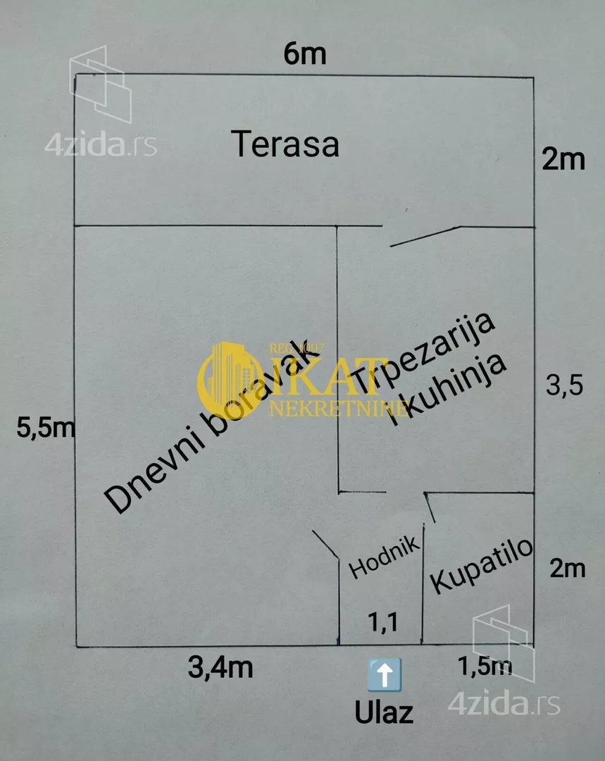 Jednosoban stan | 4zida