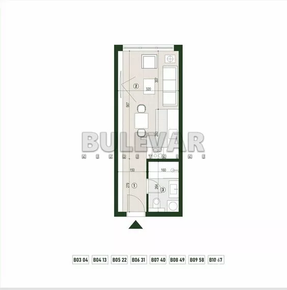 Jednosoban stan | 4zida