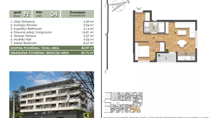 Dvosoban stan | 4zida