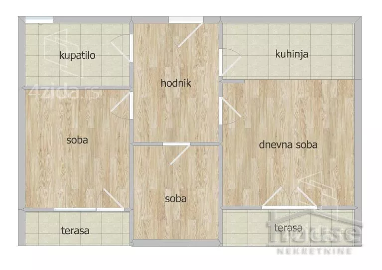 Dvoiposoban stan | 4zida