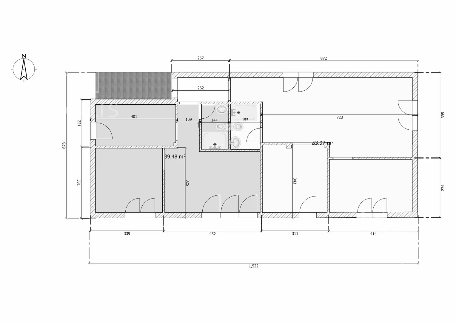 Petosoban stan | 4zida