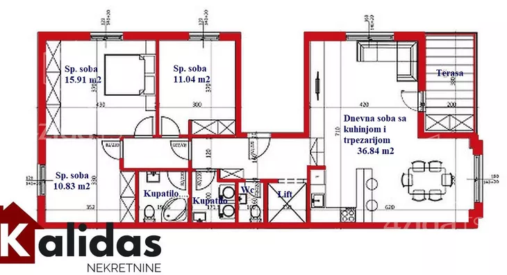 Četvorosoban stan | 4zida
