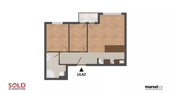 Trosoban stan | 4zida