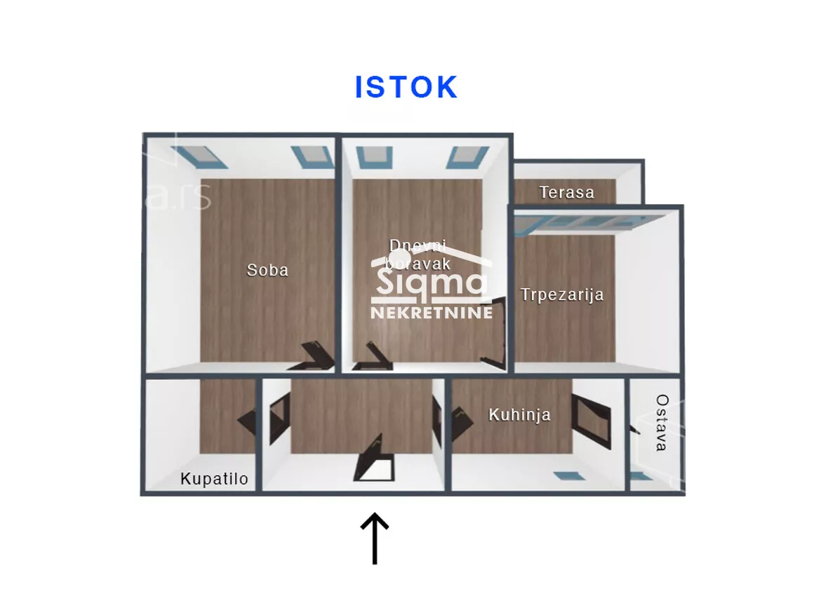 Dvosoban stan | 4zida