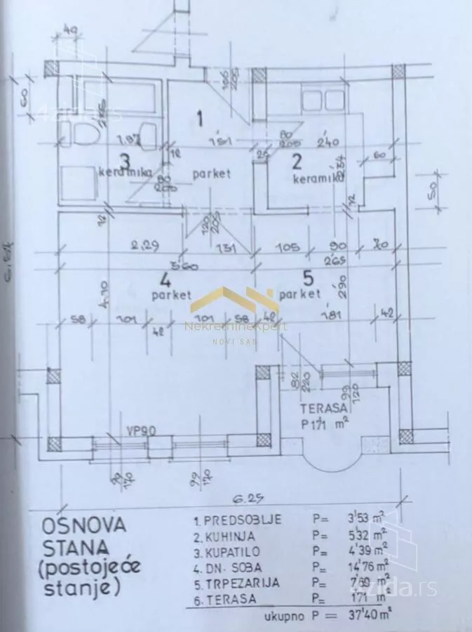 Jednoiposoban stan | 4zida