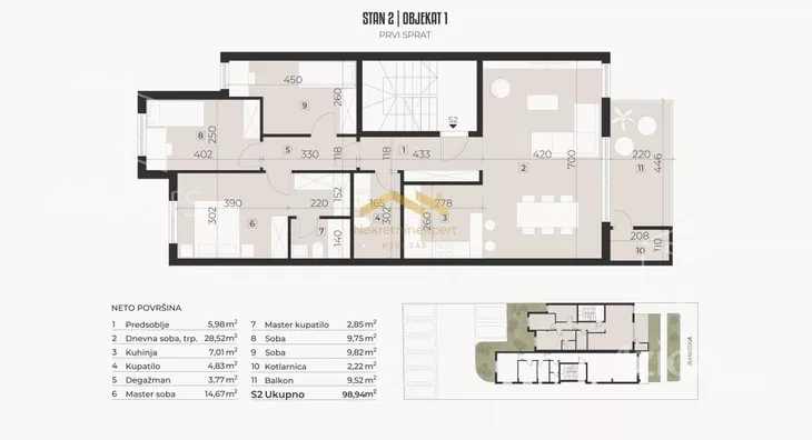 Četvorosoban stan | 4zida