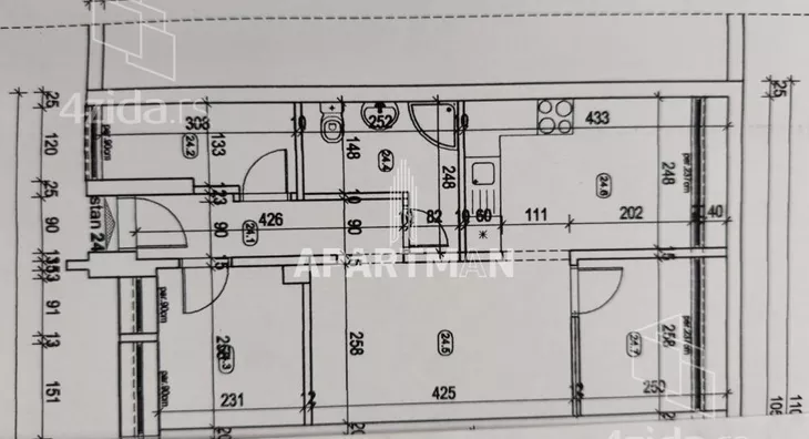 Dvosoban stan | 4zida