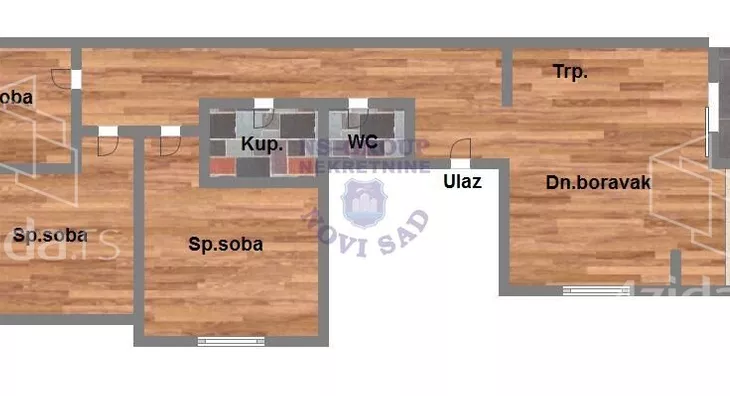 Troiposoban stan | 4zida