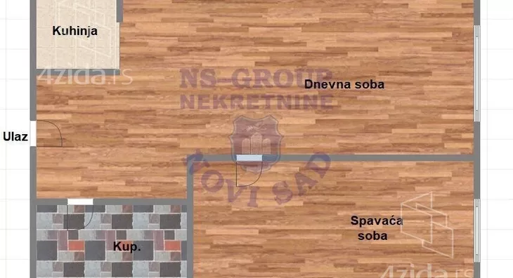 Jednoiposoban stan | 4zida