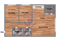 Trosoban stan | 4zida