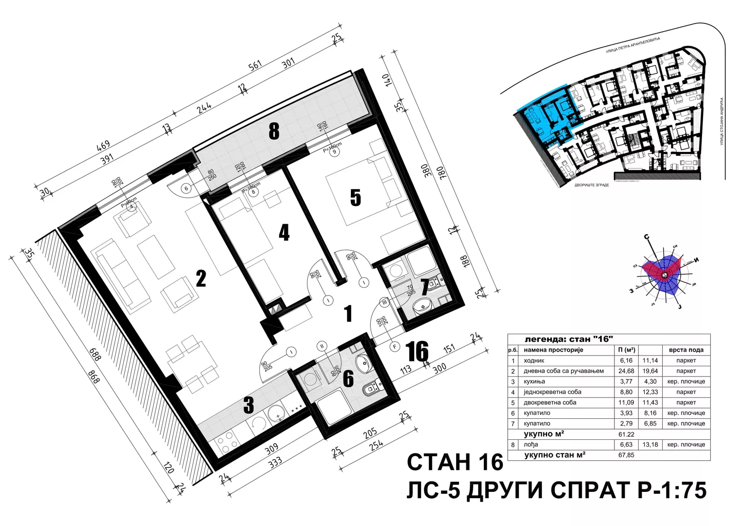 Dvoiposoban stan | 4zida