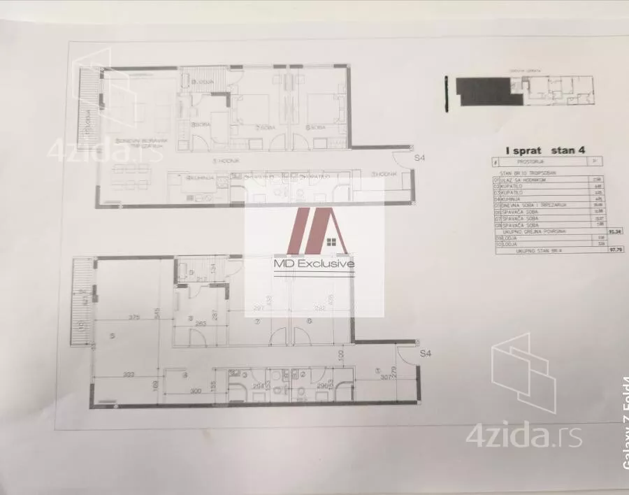 Troiposoban stan | 4zida