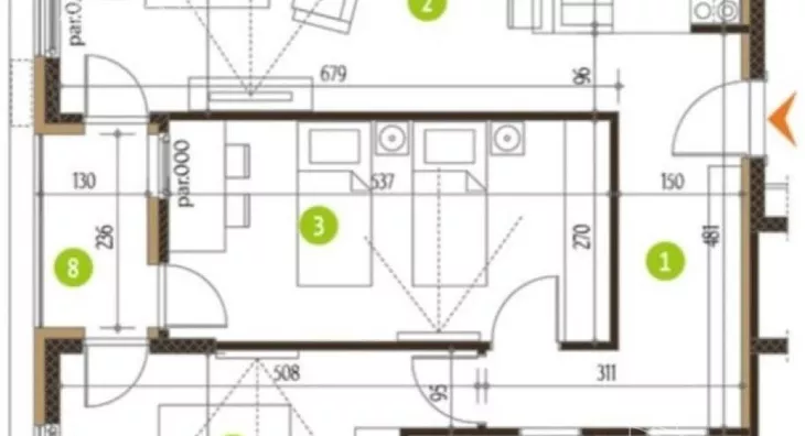 Trosoban stan | 4zida