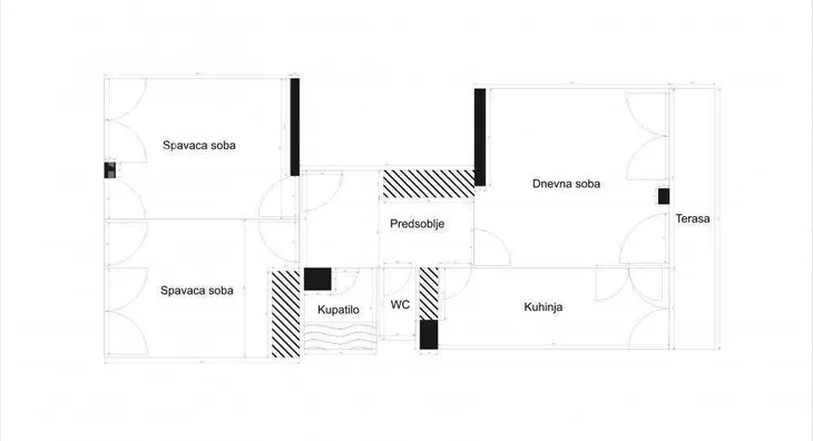 Trosoban stan | 4zida