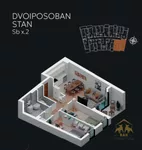 Dvoiposoban stan | 4zida