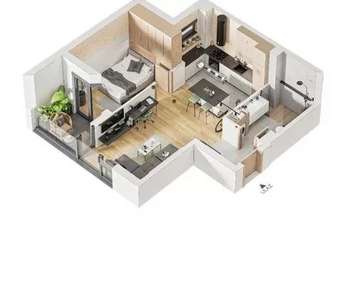 Jednoiposoban stan | 4zida