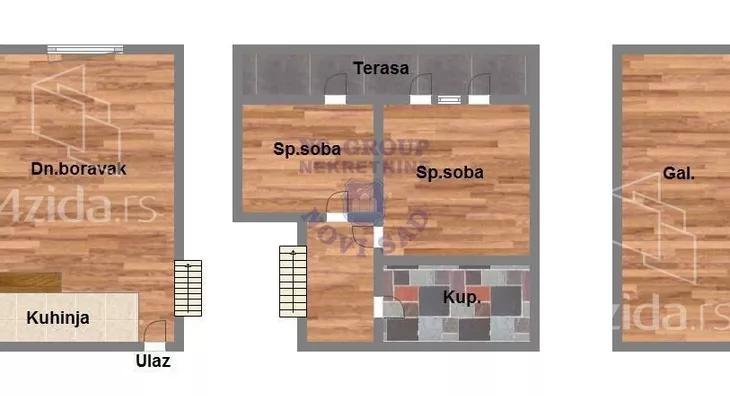 Dvoiposoban stan | 4zida