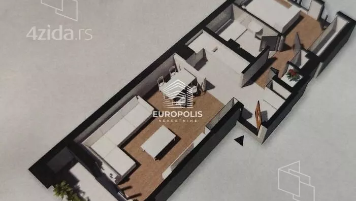 Dvosoban stan | 4zida