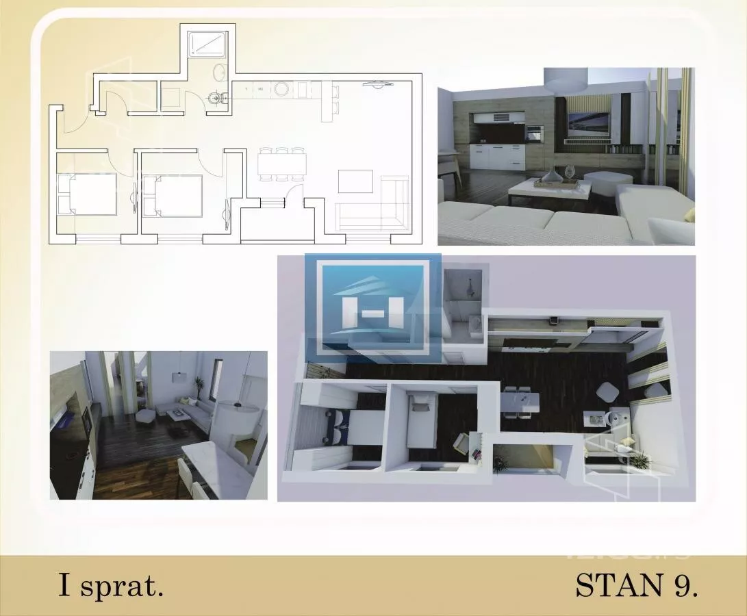 Dvoiposoban stan | 4zida