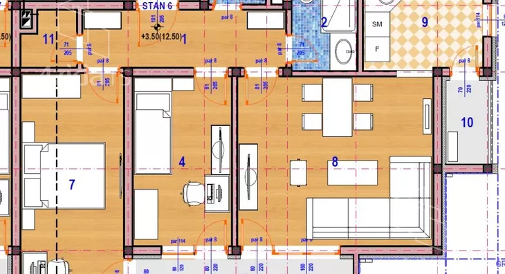 Dvoiposoban stan | 4zida