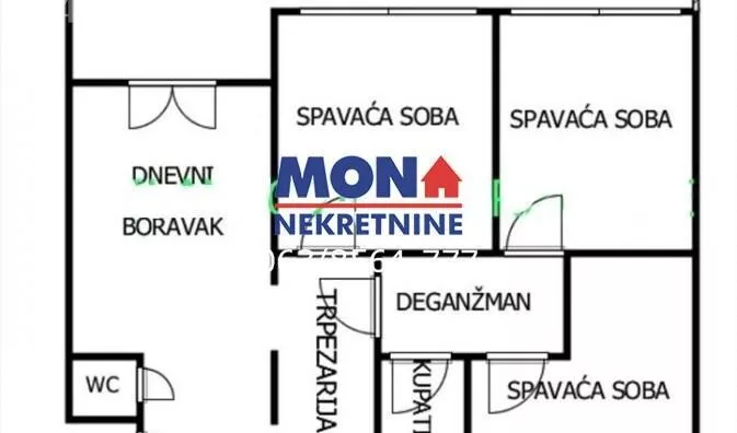 Troiposoban stan | 4zida