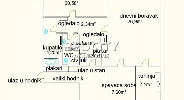 Dvoiposoban stan | 4zida