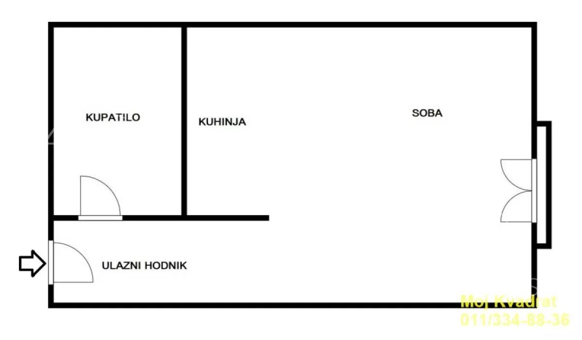 Garsonjera | 4zida
